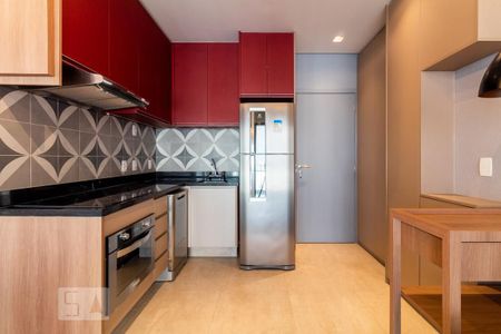 Studio para alugar com 44m², 1 quarto e 1 vaga Studio para alugar com 44m², 1 quarto e 1 vagaCozinha