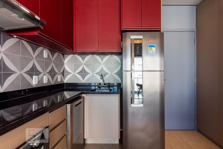 Studio para alugar com 44m², 1 quarto e 1 vaga Studio para alugar com 44m², 1 quarto e 1 vagaCozinha