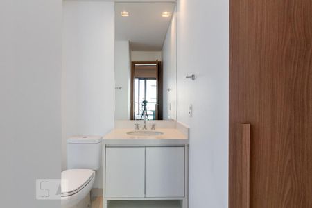 Studio para alugar com 44m², 1 quarto e 1 vaga Studio para alugar com 44m², 1 quarto e 1 vagaBanheiro