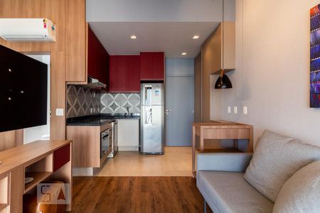 Studio de kitnet/studio para alugar com 1 quarto, 44m² em Indianópolis, São Paulo