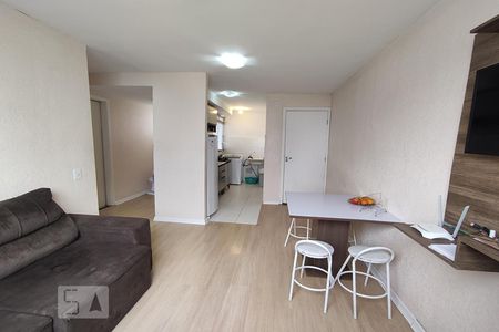 Sala de apartamento à venda com 1 quarto, 43m² em Mato Grande, Canoas