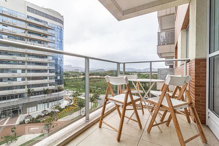Varanda da Sala de apartamento à venda com 2 quartos, 64m² em Jacarepaguá, Rio de Janeiro