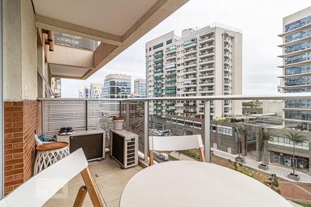 Varanda da Sala de apartamento à venda com 2 quartos, 64m² em Jacarepaguá, Rio de Janeiro