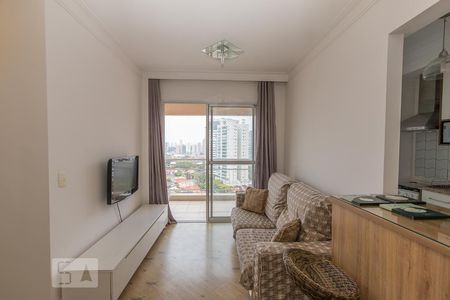 Sala de apartamento para alugar com 2 quartos, 50m² em Santo Amaro, São Paulo