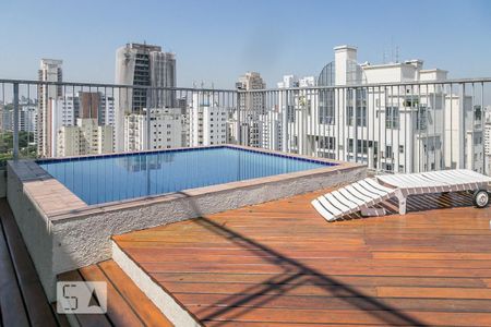 Apartamento para alugar com 45m², 1 quarto e 1 vaga Apartamento para alugar com 45m², 1 quarto e 1 vagaÁrea comum - Piscina