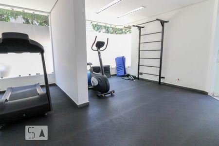 Apartamento para alugar com 45m², 1 quarto e 1 vaga Apartamento para alugar com 45m², 1 quarto e 1 vagaÁrea comum - Academia
