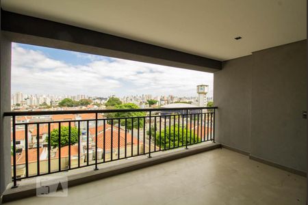 Varanda da Sala de apartamento à venda com 2 quartos, 59m² em Vila Dom Pedro I, São Paulo