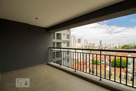 Varanda da Sala de apartamento à venda com 2 quartos, 59m² em Vila Dom Pedro I, São Paulo