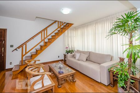 Sala de apartamento à venda com 4 quartos, 250m² em Buritis, Belo Horizonte