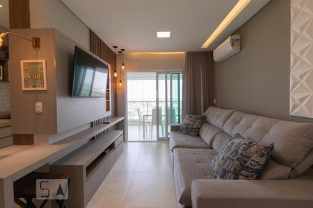 Sala de apartamento à venda com 3 quartos, 85m² em Jardim Pompéia, Indaiatuba