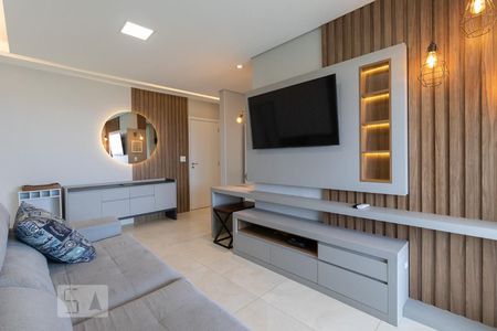 Detalhe Sala de apartamento à venda com 3 quartos, 85m² em Jardim Pompéia, Indaiatuba
