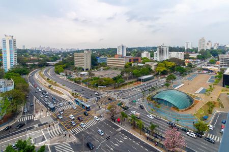 Vista de kitnet/studio para alugar com 1 quarto, 23m² em Jardim das Acacias, São Paulo