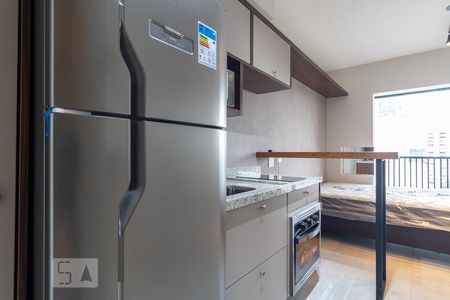 Studio para alugar com 23m², 1 quarto e sem vaga Studio para alugar com 23m², 1 quarto e sem vagaCozinha