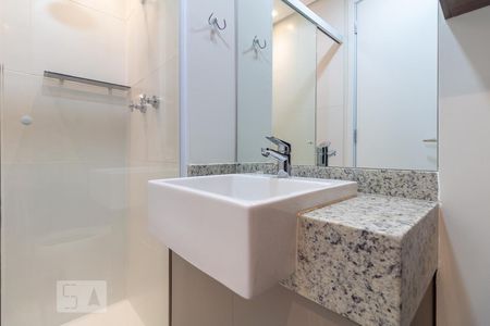 Studio para alugar com 23m², 1 quarto e sem vaga Studio para alugar com 23m², 1 quarto e sem vagaBanheiro