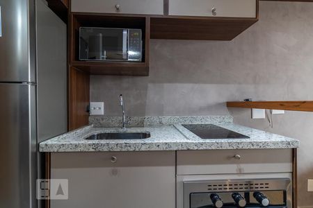 Studio para alugar com 23m², 1 quarto e sem vaga Studio para alugar com 23m², 1 quarto e sem vagaCozinha