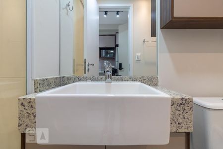 Studio para alugar com 23m², 1 quarto e sem vaga Studio para alugar com 23m², 1 quarto e sem vagaBanheiro