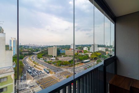 Vista de kitnet/studio para alugar com 1 quarto, 23m² em Jardim das Acacias, São Paulo
