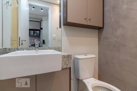 Studio para alugar com 23m², 1 quarto e sem vaga Studio para alugar com 23m², 1 quarto e sem vagaBanheiro