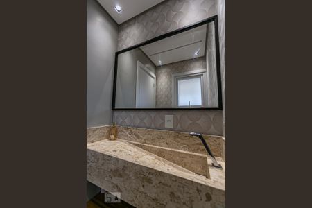 Lavabo de casa de condomínio à venda com 3 quartos, 287m² em Pedra Redonda, Porto Alegre