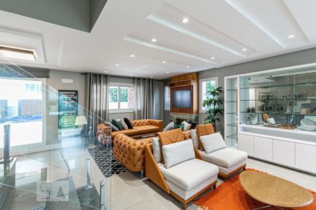 Sala de casa de condomínio à venda com 3 quartos, 287m² em Pedra Redonda, Porto Alegre