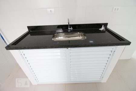 Detalhe Cozinha de apartamento para alugar com 1 quarto, 35m² em Jardim Vila Galvao, Guarulhos