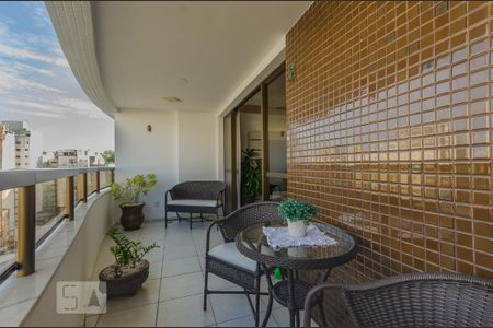 Varanda da Sala de apartamento para alugar com 3 quartos, 116m² em Barra, Salvador