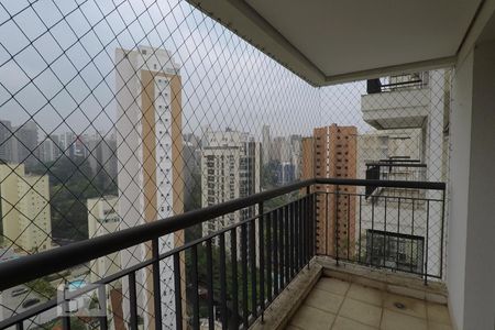 Varanda de apartamento à venda com 4 quartos, 216m² em Vila Suzana, São Paulo