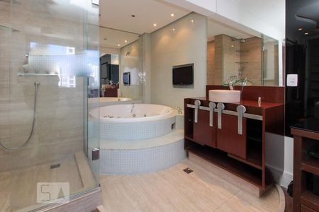 Apartamento à venda com 58m², 1 quarto e 2 vagasBanheiro da Suíte