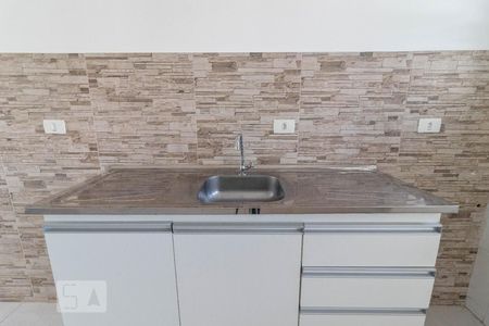 Sala e Cozinha - Pia de apartamento para alugar com 1 quarto, 45m² em Parada Inglesa, São Paulo