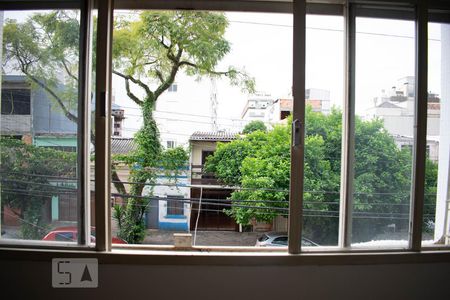 Vista do Quarto de apartamento para alugar com 1 quarto, 43m² em Menino Deus, Porto Alegre