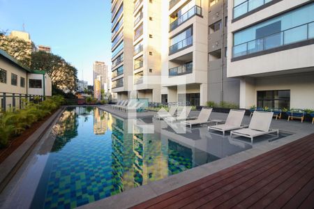 Studio para alugar com 25m², 1 quarto e sem vaga Studio para alugar com 25m², 1 quarto e sem vagaPiscina