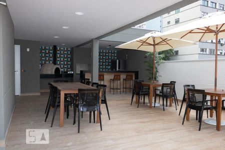 Studio para alugar com 24m², 1 quarto e sem vaga Studio para alugar com 24m², 1 quarto e sem vagaChurrasqueira