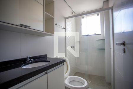 Banheiro de apartamento para alugar com 2 quartos, 53m² em Parque da Fonte, São José dos Pinhais