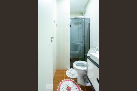 Casa de condomínio para alugar com 67m², 2 quartos e 1 vagaBanheiro