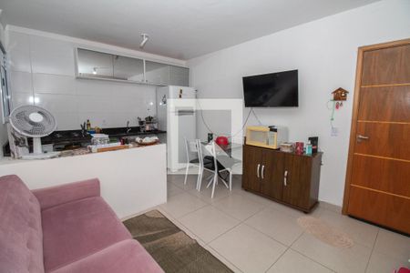 Sala de apartamento à venda com 2 quartos, 48m² em Vila Paulo Silas, São Paulo