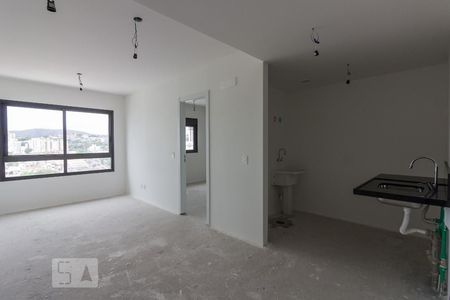 Sala de apartamento à venda com 1 quarto, 40m² em Farroupilha, Porto Alegre