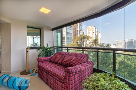 Apartamento para alugar com 230m², 5 quartos e 4 vagasVaranda da Sala