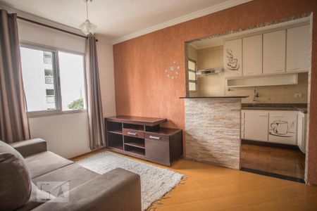 Sala de apartamento para alugar com 1 quarto, 40m² em Vila Guarani (z Sul), São Paulo