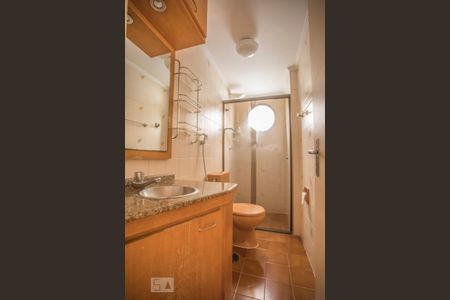 Banheiro de apartamento para alugar com 1 quarto, 40m² em Vila Guarani (z Sul), São Paulo