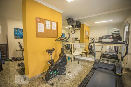 Área comum - Academia de apartamento para alugar com 1 quarto, 40m² em Vila Guarani (z Sul), São Paulo