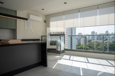 Sala de apartamento para alugar com 2 quartos, 67m² em Vila Clementino, São Paulo