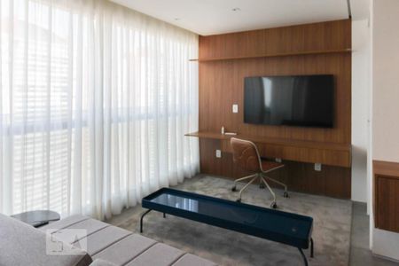 Sala de apartamento para alugar com 1 quarto, 53m² em Vila Olímpia, São Paulo