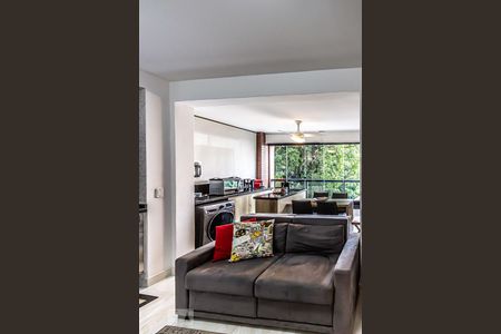 Sala de apartamento à venda com 2 quartos, 57m² em Consolação, São Paulo