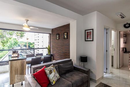 Sala de apartamento à venda com 2 quartos, 57m² em Consolação, São Paulo