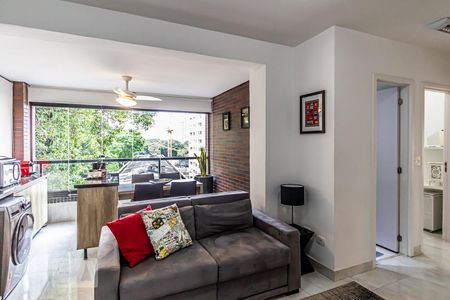 Sala de apartamento à venda com 2 quartos, 57m² em Consolação, São Paulo