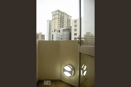 Varanda da Sala de apartamento para alugar com 1 quarto, 55m² em Jardim Paulista, São Paulo