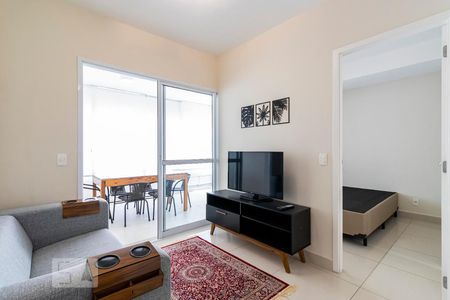 Sala de apartamento para alugar com 1 quarto, 41m² em Vila Dom Pedro I, São Paulo