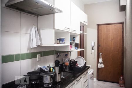 Cozinha de apartamento à venda com 1 quarto, 45m² em República, São Paulo