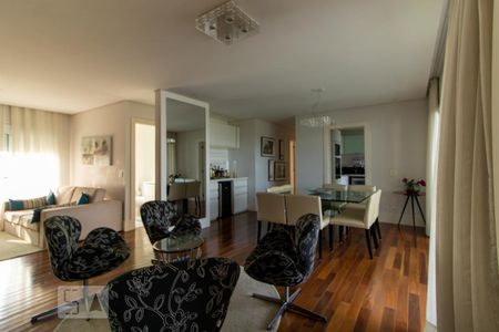 Sala de Apartamento com 2 quartos, 155m² Alphaville