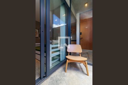 Varanda de apartamento para alugar com 1 quarto, 36m² em Brooklin Paulista, São Paulo